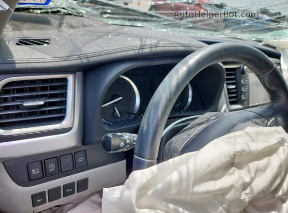 5TDYZRFH4JS280868 2018 TOYOTA LIMITED Blue Սարքավորումների վահանակի տեսք