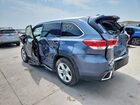 2018 Toyota Highlander Limited Blue vin: 5TDYZRFH4JS280868