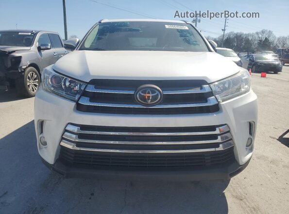 5TDYZRFH7JS283196 2018 TOYOTA LIMITED White წინა ხედი