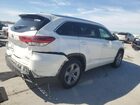 2018 Toyota Highlander Limited White vin: 5TDYZRFH7JS283196