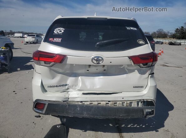 5TDYZRFH7JS283196 2018 TOYOTA LIMITED White უკანა ხედი