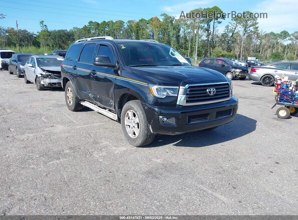 5TDZY5G10JS071631 2018 TOYOTA SEQUOIA Черный Передняя правая четверть