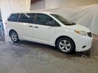 2017 Toyota Sienna White vin: 5TDZZ3DC0HS787639