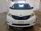 2017 Toyota Sienna White vin: 5TDZZ3DC0HS787639