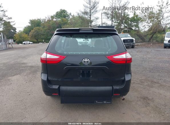 5TDZZ3DC3JS931321 2018 TOYOTA SIENNA Черный 