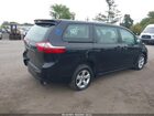 2018 Toyota Sienna L 7 Passenger Черный vin: 5TDZZ3DC3JS931321