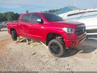 2021 Toyota Tundra Platinum Красный vin: 5TFAY5F18MX980102