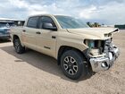 2020 Toyota Tundra Crewmax Sr5 Желто-коричневый vin: 5TFDY5F19LX918705