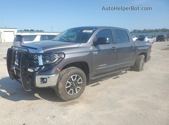 5TFDY5F1XMX962682 2021 TOYOTA TUNDRA Gray Передня ліва чверть