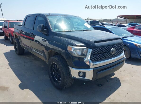 5TFEY5F11JX229873 2018 TOYOTA TUNDRA Black წინა მარჯვენა