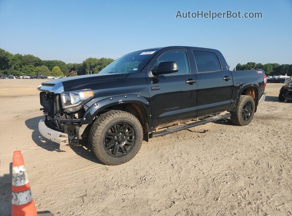 5TFEY5F14MX272897 2021 TOYOTA TUNDRA Черный Передняя левая четверть