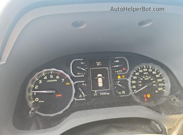 5TFEY5F14MX272897 2021 TOYOTA TUNDRA Черный Вид щитка приборов