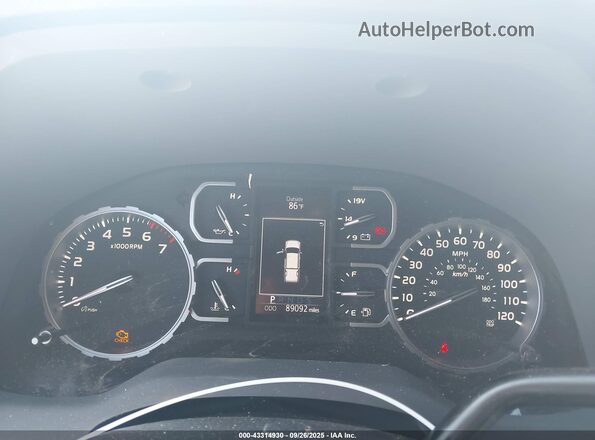 5TFEY5F16LX268106 2020 TOYOTA TUNDRA Серый Вид задних сидений