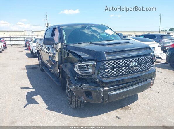 5TFEY5F17MX283781 2021 TOYOTA TUNDRA Черный Передняя правая четверть