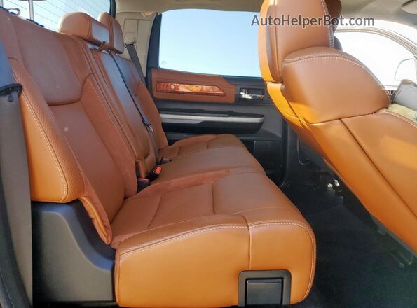 5TFGY5F18MX277917 2021 TOYOTA TUNDRA Brown უკანა სავარძლების ხედი