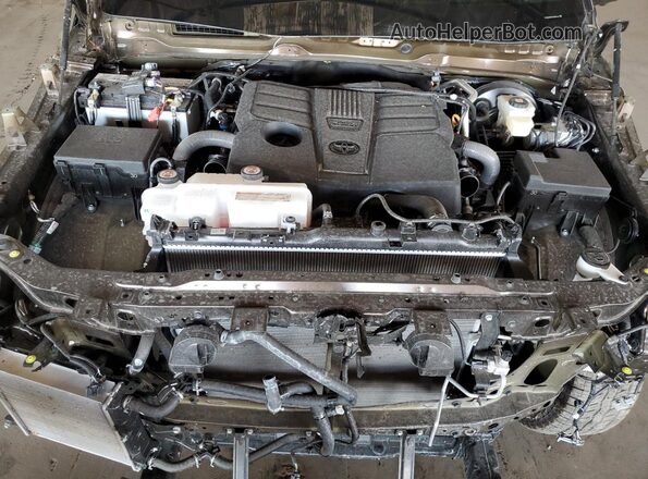 5TFMA5DB1SX283123 2025 TOYOTA TUNDRA Коричневый Вид задней части салона