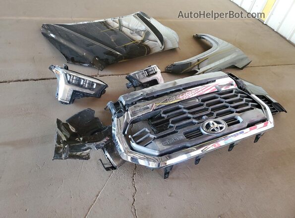 5TFMA5DB1SX283123 2025 TOYOTA TUNDRA Коричневый Вид подкапотного пространства