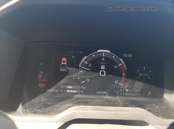 5TFMA5EC1PX013355 2023 TOYOTA TUNDRA Коричневый Вид щитка приборов