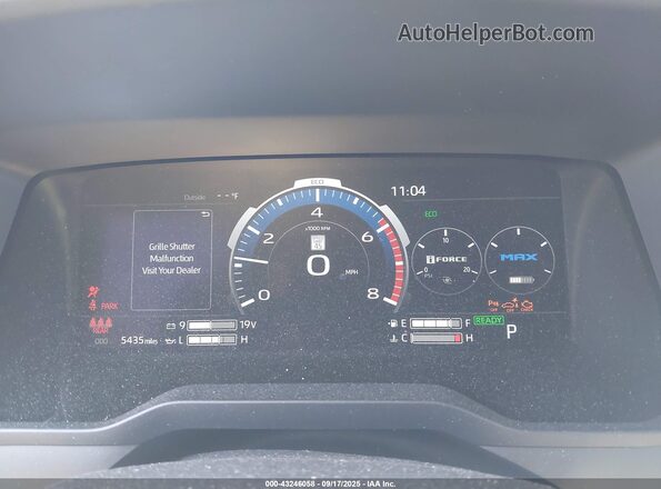 5TFMC5DB3SX095620 2025 TOYOTA TUNDRA HYBRID Белый Вид задних сидений