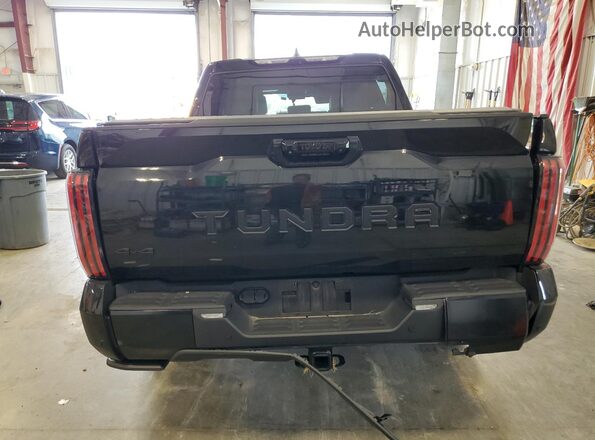 5TFNC5DB4RX045887 2024 TOYOTA TUNDRA Black Вид ззаду