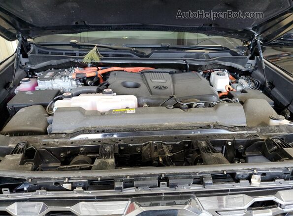 5TFNC5DB4RX045887 2024 TOYOTA TUNDRA Black Вид задньої частини салону
