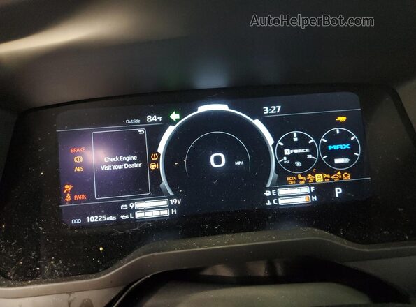 5TFNC5DB4RX045887 2024 TOYOTA TUNDRA Black Вид щитка приладів