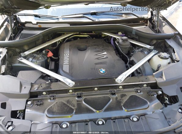 5UX13EU01R9V12165 2024 BMW X5 Silver Widok z tyłu