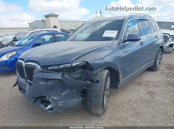 5UX23EM02P9R91424 2023 BMW X7 Gray წინა ხედი