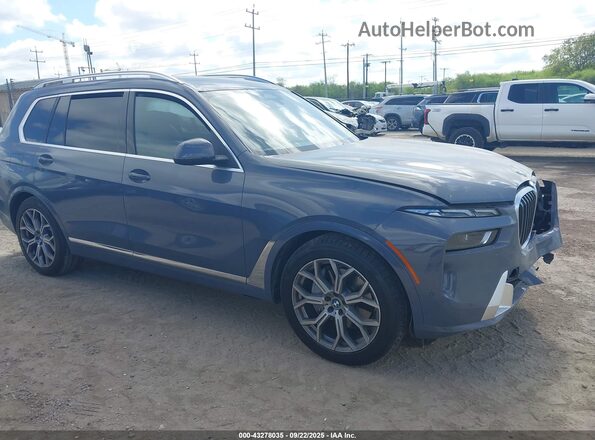 5UX23EM02P9R91424 2023 BMW X7 Gray წინა მარჯვენა