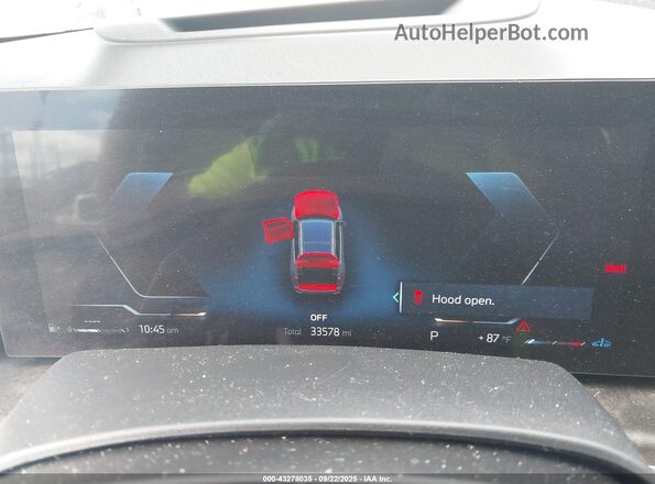 5UX23EM02P9R91424 2023 BMW X7 Gray უკანა სავარძლების ხედი