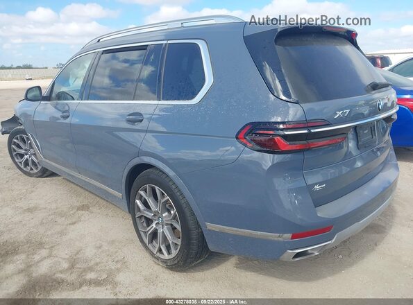 5UX23EM02P9R91424 2023 BMW X7 Gray უკანა მარცხენა