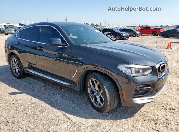 5UX2V1C06L9C96476 2020 BMW X4 Black Przód prawy