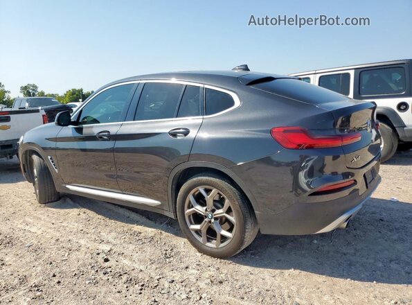 5UX2V1C06L9C96476 2020 BMW X4 Black Tył lewy