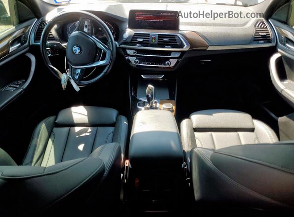 5UX2V1C06L9C96476 2020 BMW X4 Black Widok deski rozdzielczej