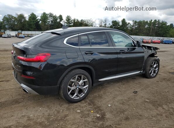5UX33DT00R9V03588 2024 BMW X4 Черный Задняя правая четверть
