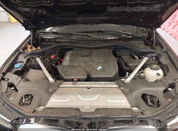 5UX33DT02N9M96234 2022 BMW X4 Черный Вид сзади