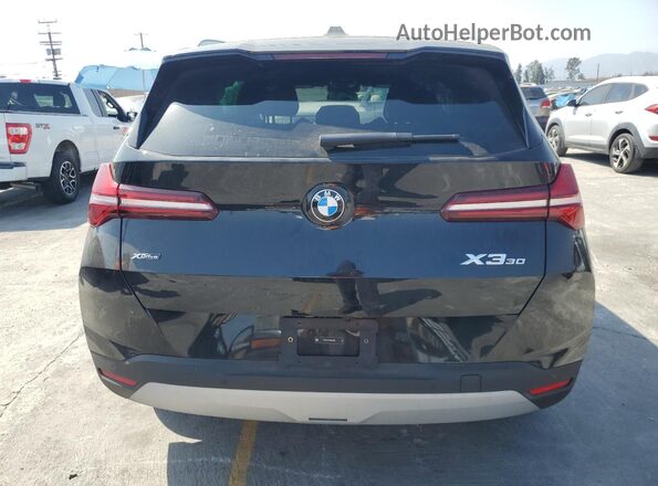 5UX53GP05S9Z97800 2025 BMW X3 Черный Вид сзади