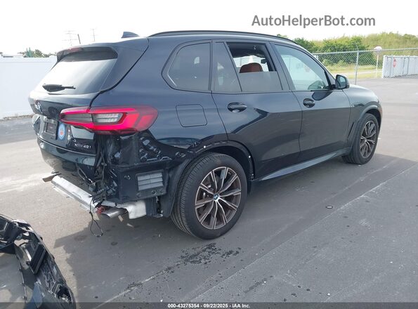5UXCR6C00M9G64612 2021 BMW X5 Dark Blue უკანა მარჯვენა