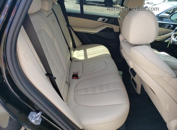 5UXCR6C02M9F94871 2021 BMW X5 Black Rear seats view