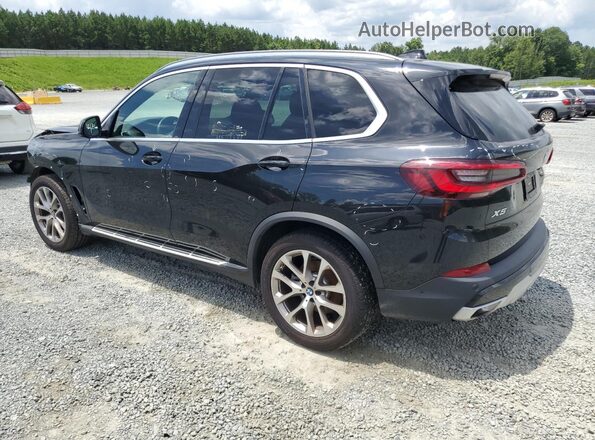 5UXCR6C04P9P95754 2023 BMW X5 Черный Задняя левая четверть