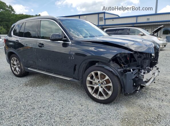 5UXCR6C04P9P95754 2023 BMW X5 Черный Передняя правая четверть