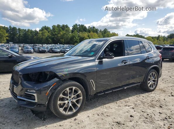5UXCR6C05M9G47899 2021 BMW X5 Серый Передняя левая четверть