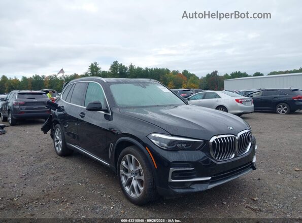 5UXCR6C05P9R78824 2023 BMW X5 Черный Передняя правая четверть
