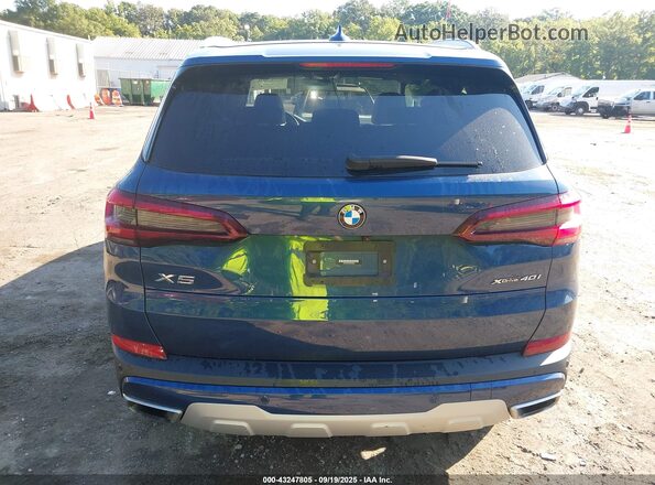 5UXCR6C07N9N32963 2022 BMW X5 Blue 