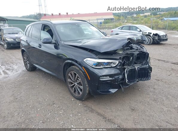 5UXCR6C08M9F35680 2021 BMW X5 Black Delantero derecho