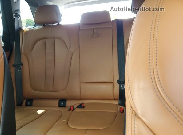 5UXCR6C09M9G07101 2021 BMW X5 Blue უკანა სავარძლების ხედი