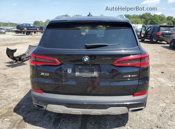 5UXCR6C0XLLL65417 2020 BMW X5 Black უკანა ხედი