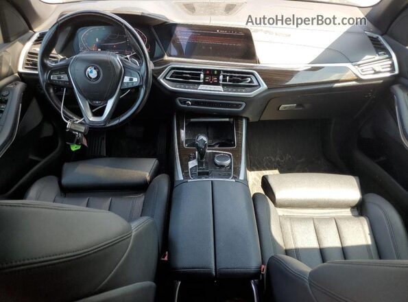 5UXCR6C0XLLL65417 2020 BMW X5 Black წინა პანელის ხედი