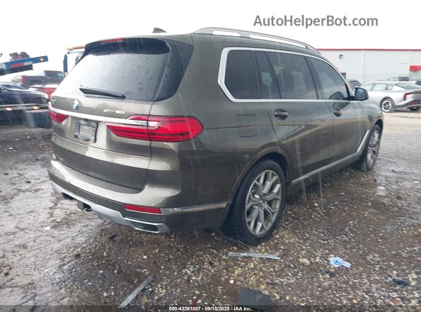 5UXCW2C01L9A03574 2020 BMW X7 Gray Tył prawy