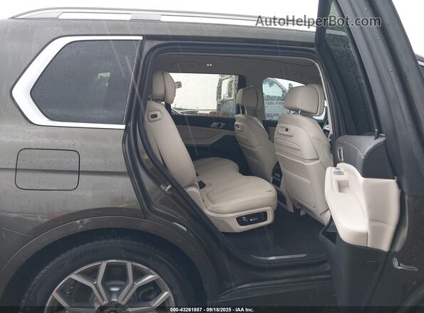 5UXCW2C01L9A03574 2020 BMW X7 Gray Widok naklejki z numerem VIN